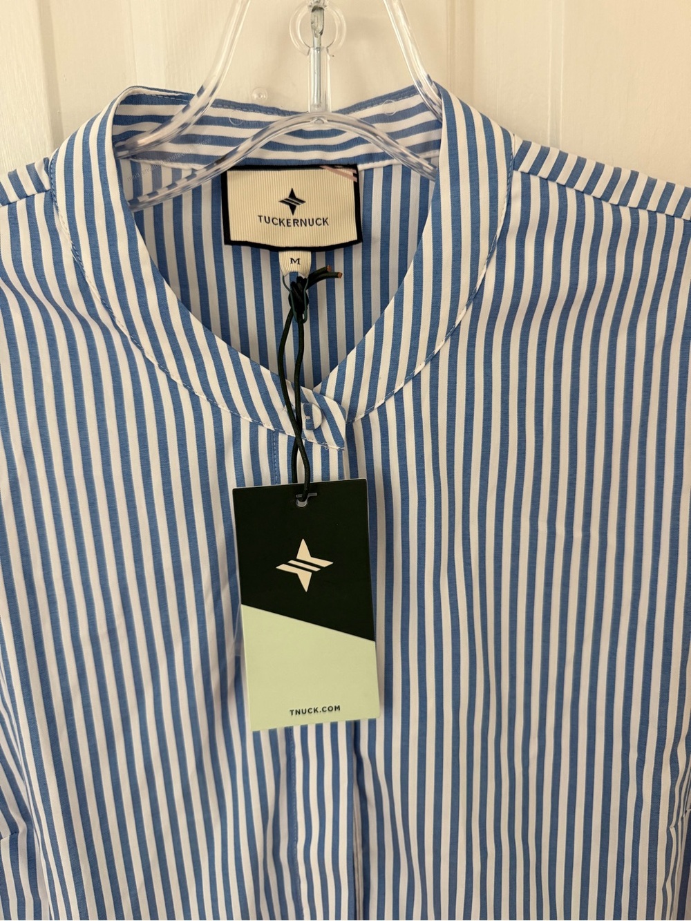 Tuckernuck Blue Stripe Royal Shirt Dress - Picture 5 of 7